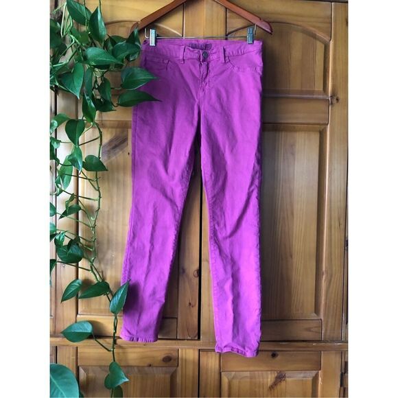 J Brand Skinny Leg Jeans Purple Size 29 - Picture 4 of 12